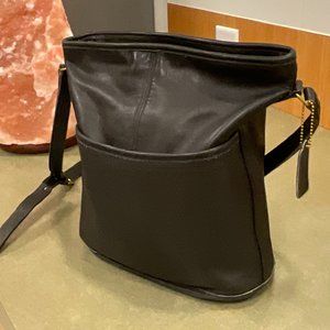 Classic Black Coach Bag